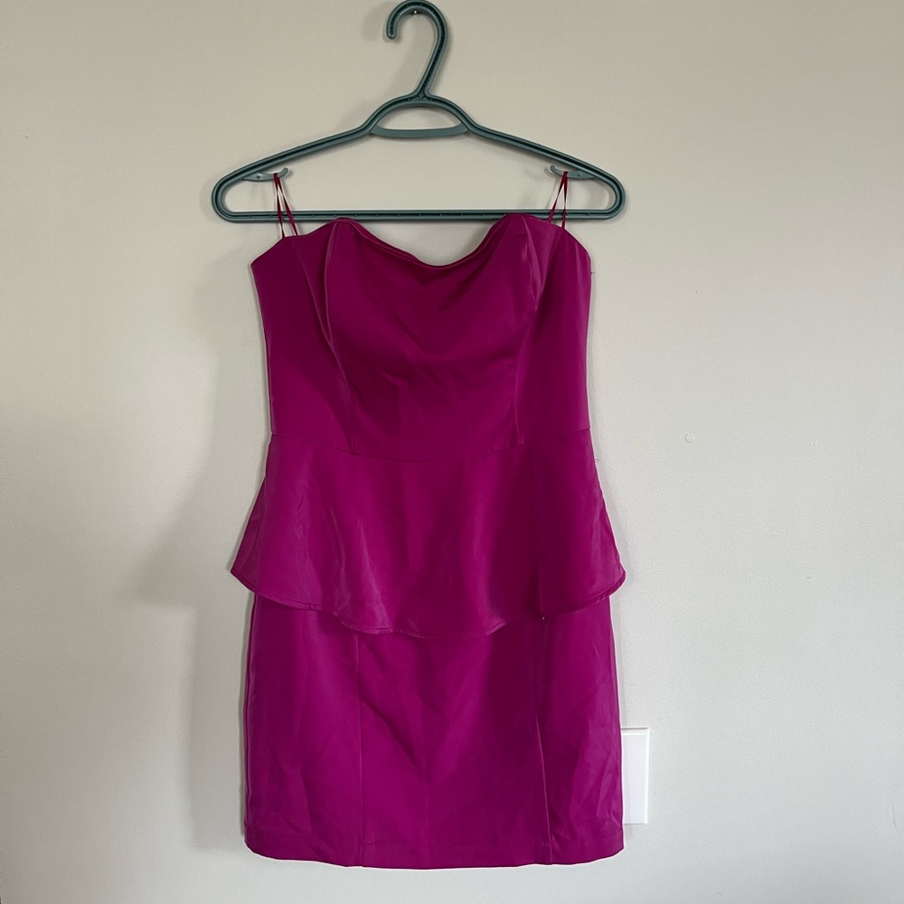 Pink Strapless Guess Dress